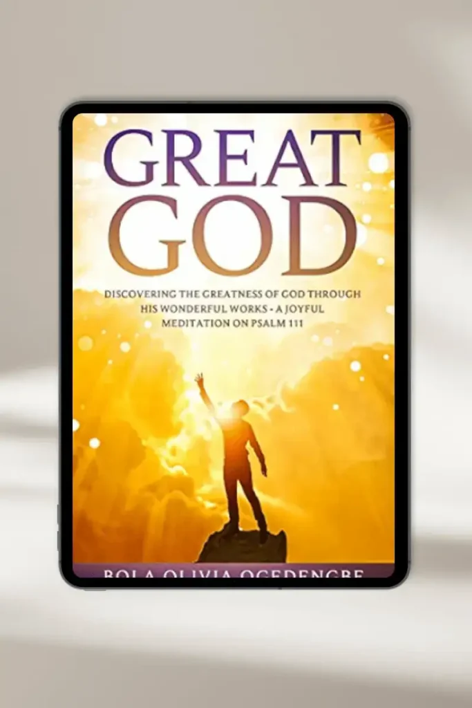 Book cover: Great God by Bola Olivia Ogedengbe