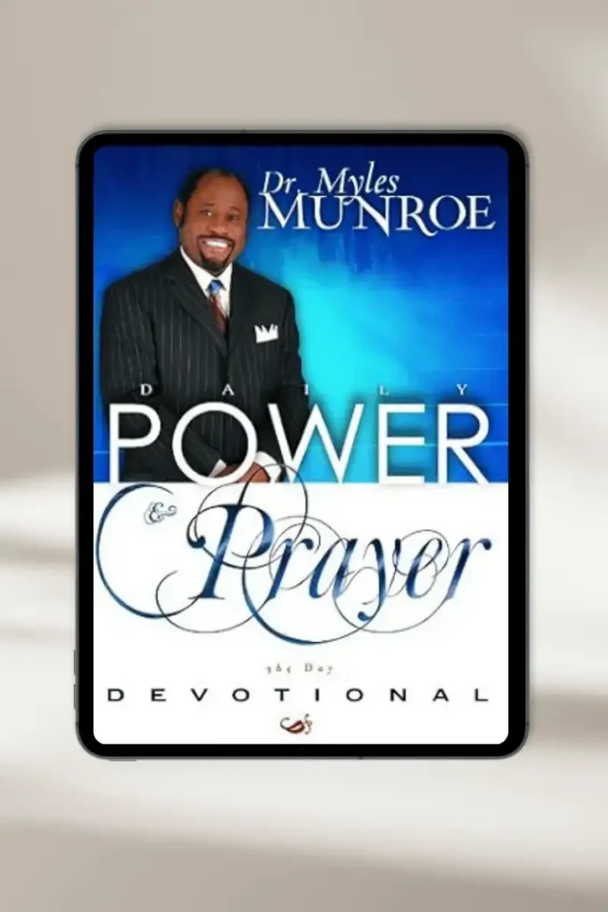 Book cover: Daily Power and Prayer Devotional by Myles Munroe