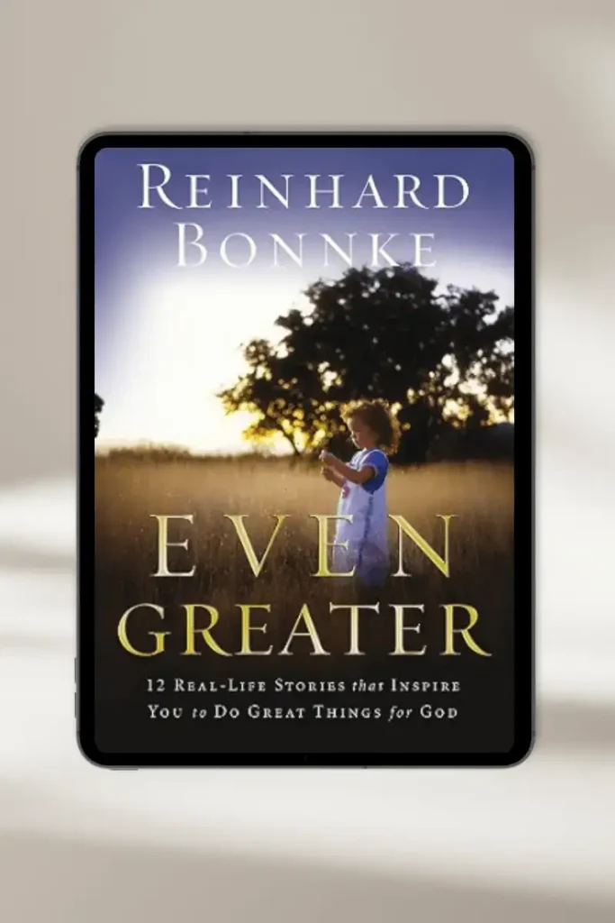 Book cover: Even Greater by Reinhard Bonnke