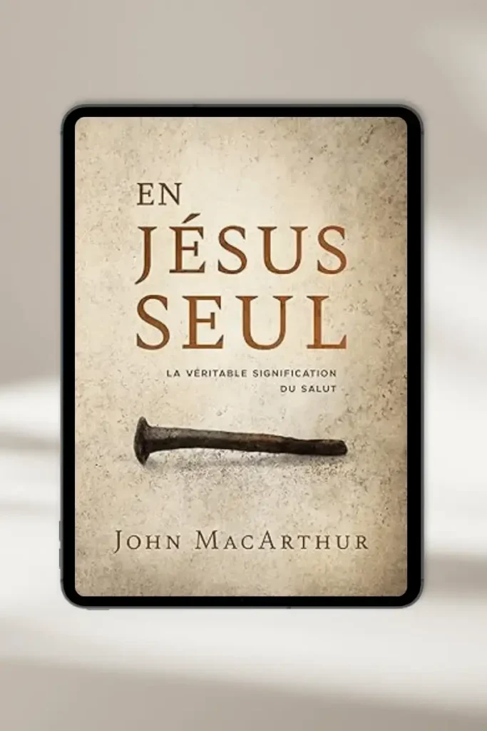 Couverture du livre : En Jésus seul par John MacArthur