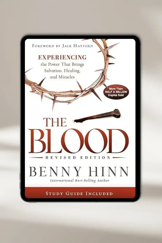 Book cover: The Blood by Benny Hinn