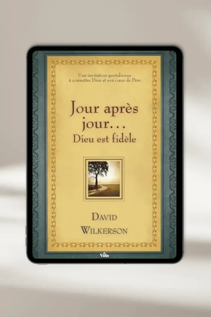 Couverture du livre : Jour après jour... Dieu est fidèle par David Wilkerson